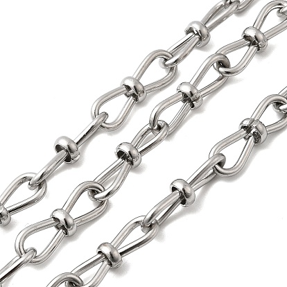 Звено цепи из нержавеющей стали, пайки, с катушкой, бесконечность