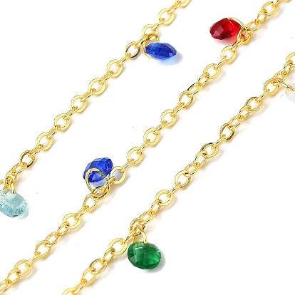 Латунные плоские круглые кабельные цепи, со стеклом, без свинца и без кадмия, долговечный, стойки покрытие, пайки, с катушкой