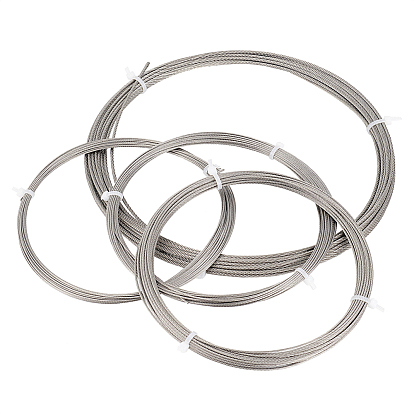 4rollo 304alambre de acero inoxidable
