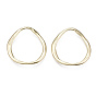 Rack Plating Alloy Linking Rings, Cadmium Free & Lead Free, Oval