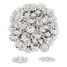304 caps d'acier inoxydable, multi-pétale, fleur