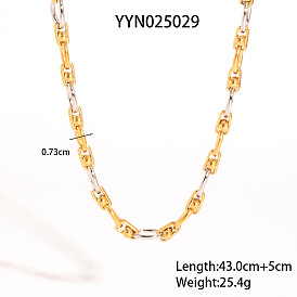 304 ожерелья из звеньев цепи из нержавеющей стали для женщин