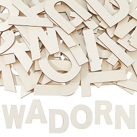 26Неокрашенные деревянные буквы от А до Я для живописи, пирография, домашнего декора