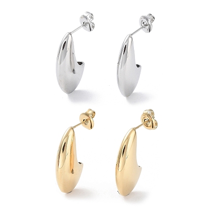 304 из нержавеющей стали серьги, серп