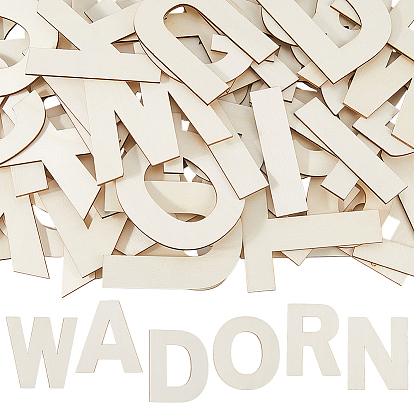 26Неокрашенные деревянные буквы от А до Я для живописи, пирография, домашнего декора