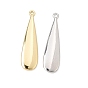 Brass Pendants, Teardrop Charms