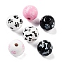 Деревянные бусины на тему собаки, собачья лапа и кость