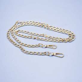 Сплав витая цепь цепи сумки, Сплав с застежками, аксессуары для замены сумок