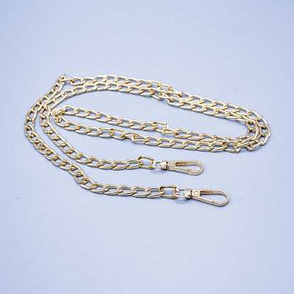 Сплав витая цепь цепи сумки, Сплав с застежками, аксессуары для замены сумок