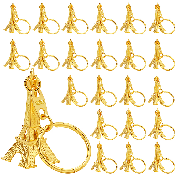 150шт. брелки из сплава, Эйфелева башня