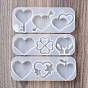 DIY силиконовые формы кулон, формы для литья смолы, сердце