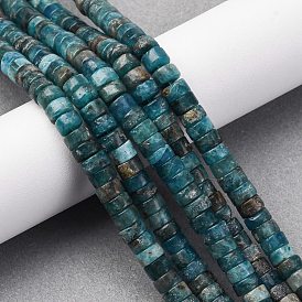 Природного апатита нитей бисера, диск, Heishi бусы