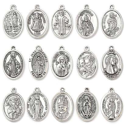 Религиозные сплавы подвески, овальные