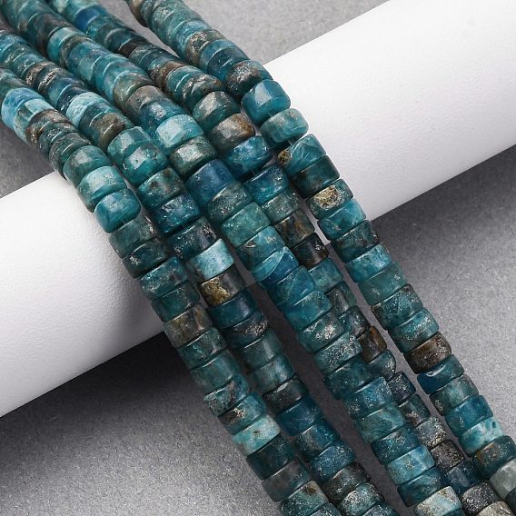 Природного апатита нитей бисера, диск, Heishi бусы