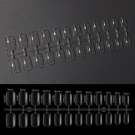 Plastic Full Cover False Nail Tips, Nail Art Detachable Manicure