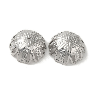 304 caps d'acier inoxydable, fleur