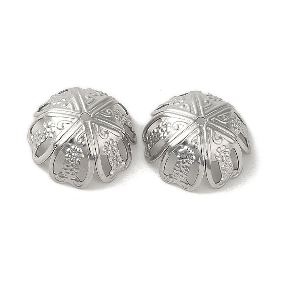 304 caps d'acier inoxydable, fleur