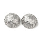 304 caps d'acier inoxydable, fleur