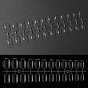 Plastic Full Cover False Nail Tips, Nail Art Detachable Manicure