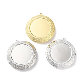 Стойка для латуни, долговечный, без свинца и без кадмия, плоский круглый с рисунком в виде ромбов