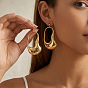 Alloy Stud Dangle Earrings, Nuggets