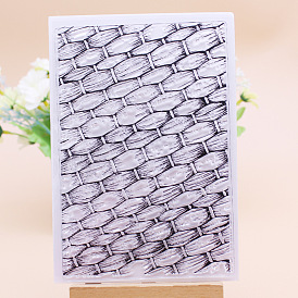 Texture Pattern Clear Silicone Stamps, for DIY Scrapbooking, Photo Album Decorative, Cards Making, Stamp Sheets