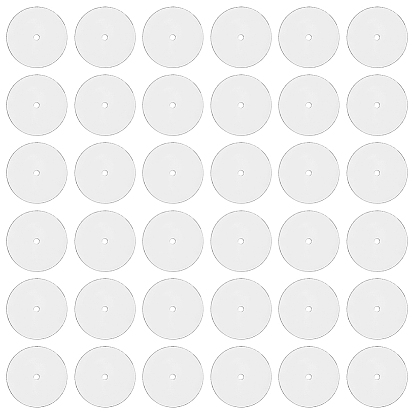 200шт. пластиковые дисковые подушечки для стабилизации сережек, спинки сережек-подушек для сережек против боли для шпилек для серег