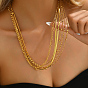 Элегантные латунные цепочки на каждый день
