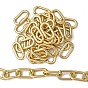 Opaque Spray Painted Acrylic Linking Rings, Quick Link Connectors, for Cable Chains Making, Oval