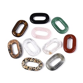 Природные каменные подвески, подвески овальные