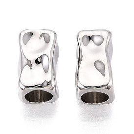 Текстурированная стойка, покрытие из сплава с крупными отверстиями, бусины, форма наггетсов