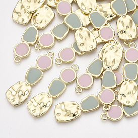 Alloy Pendants, for DIY Jewelry Making, with Enamel