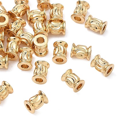 SHEGRACE Brass Beads, Cadmium Free & Nickel Free & Lead Free, Column