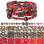DIY Beads Kits, including Glass Beads, CCB Plastic Beads, Iron Beads, Alloy Bead Caps & Beads, Brass Beads