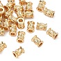 SHEGRACE Brass Beads, Cadmium Free & Nickel Free & Lead Free, Column
