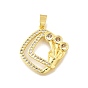 Латунные микро проложить кубического циркония подвески, без кадмия и без свинца, ромб