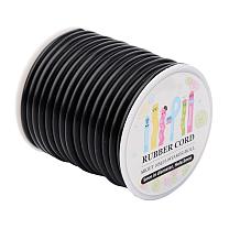 Cable de caucho sintético, hueco, envuelta alrededor de la bobina de plástico blanco