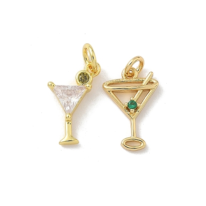 Кулон из циркония, пить чары, с целью перехода в кольце, стойки покрытие, долговечный, без кадмия и без свинца, реальный 18 k позолоченный