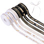 6Rolls 6 Styles Graduation Season Polyester Ribbon, for Gift Packaging