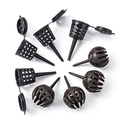 100 шт. плоские круглые и столбчатые пластиковые посадки удобрения аксессуары