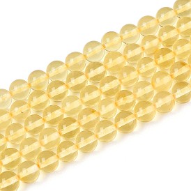 Янтарные шарики нити, круглые