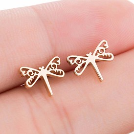 Spring Dragonfly Earrings - Sweet and Simple Jewelry for a Delicate Look.