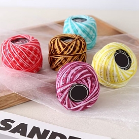 Section Dyed Cotton Knitting Yarn, for Garments Scarves Sweater Shawl Hats