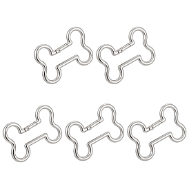 5шт. карабины для скалолазания из сплава, кость