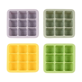 DIY Silicone Molds, Fondant Molds, Resin Casting Molds, for Chocolate, Candy, UV Resin & Epoxy Resin Craft Making, Square