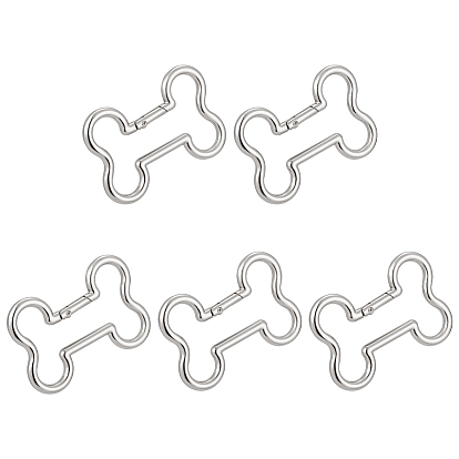 5шт. карабины для скалолазания из сплава, кость