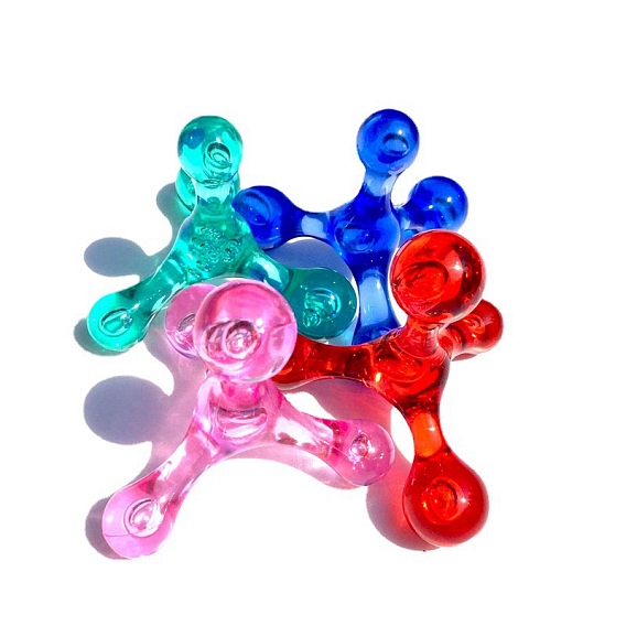 Смоляные массажные шарики, 4-шар, массажные инструменты