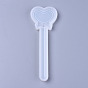 Ruler with Scale Silicone Molds, Resin Casting Molds, For UV Resin, Epoxy Resin Jewelry Making, Heart