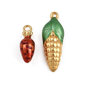 304 нержавеющей стальной эмали подвески, ионное покрытие (ip), реальный 18 k позолоченный