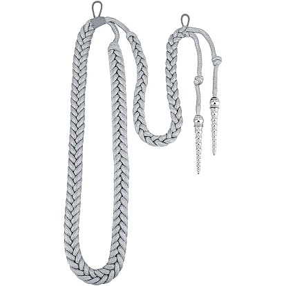 Шнур для крепления на плечо из полиэстера, с пластиковыми конусными подвесками